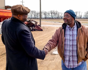 Truck Driver Handshake