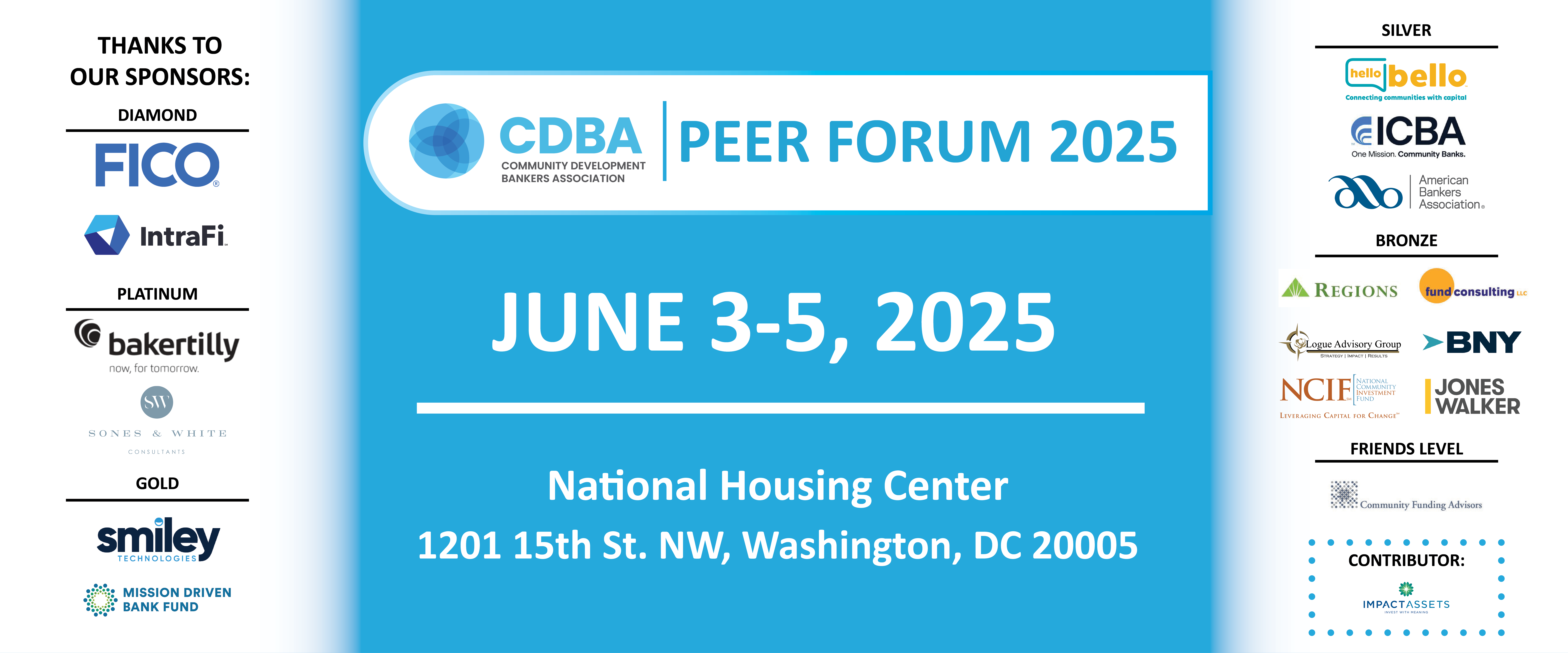 CDBA Peer Forum 2025