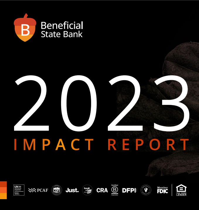 Beneficial State Bank Impact Sheet First Page